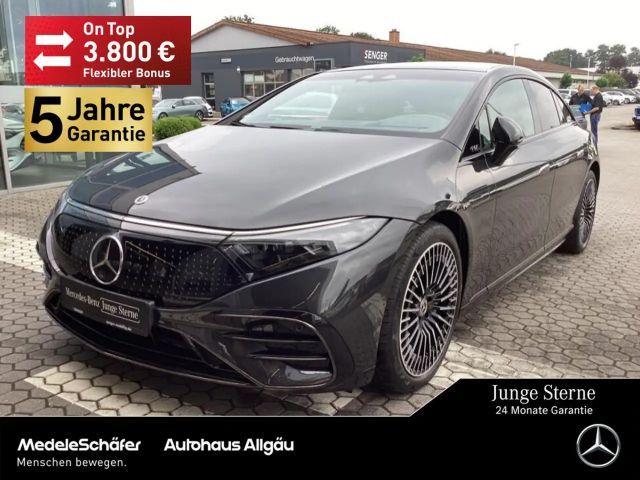 Mercedes-Benz EQS + AMG Night 21" Hyper Wärmepumpe Pano 360° AMG Line Sport/Air/Dist/PanoSD/Memory/LED/Keyless/Sound/Park/Navi/Sitzh/Tel 2025 Elektrisch