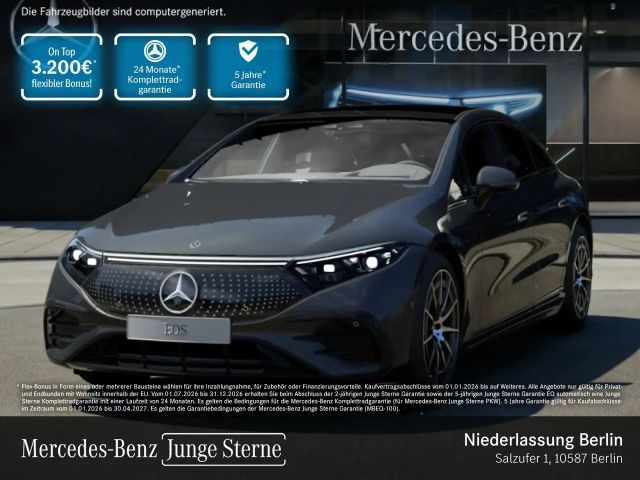 Mercedes-Benz EQS 580 4Matic AMG Fahrass Airmat Pano Burmester 2022 Elektrisch