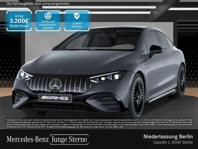 Mercedes-Benz EQE 53 AMG 4M Driversp Fahrass Airmat Pano Distr. 2023 Elektrisch