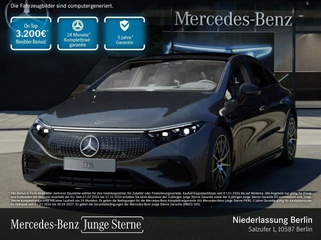Mercedes-Benz EQS 580 4Matic AMG Fahrass Airmat Pano Burmester 2022 Elektrisch