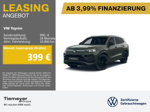 Volkswagen Tayron 2.0 TDI 4M R-LINE BLACK 7-SITZE PANO LM20 2025 Diesel