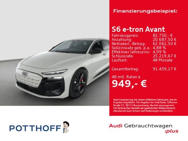 Audi S6 e-tron S6 Avant e-tron Q AHK KAMERA B&O MATRIX SITZHZG 2026 Elektrisch