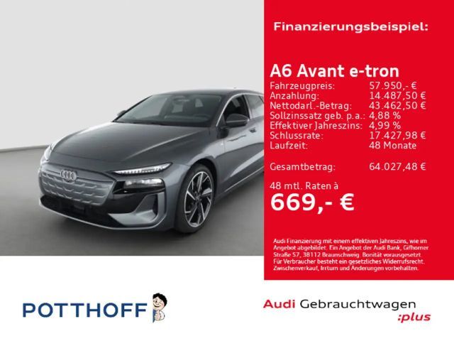 Audi A6 e-tron S LINE AHK VIRTUAL SITZHZG LED+ 2026 Elektrisch