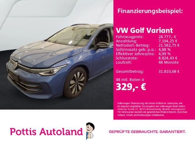 Volkswagen Golf Variant 1.5 eTSI DSG GOAL NAVI AHK KAMERA S 2026 Benzine