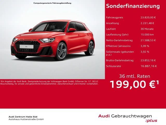 Audi A1 Sportback 25 TFSI S tronic S line APP SHZ PDC 2026 Benzine