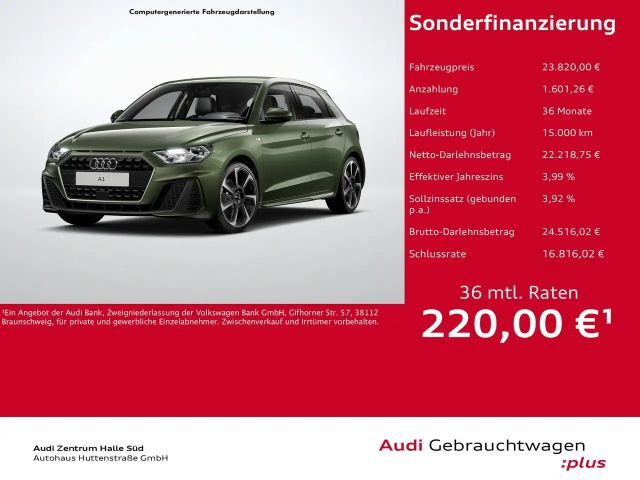 Audi A1 Sportback 25 TFSI S tronic S line APP LM18 2026 Benzine