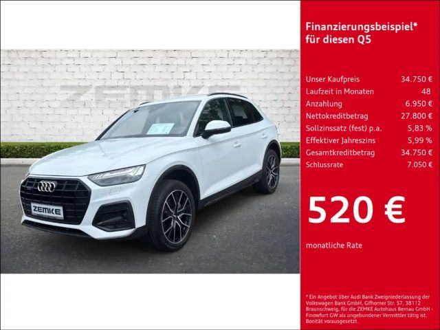 Audi Q5 40 TDI S-tronic quattro advanced Navi Digitales Co 2021 Diesel