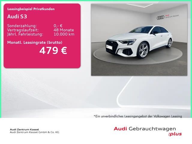 Audi S3 S3 Lim. 2.0 TFSI qu. LED PDC Carplay Alcantara 2023 Benzine