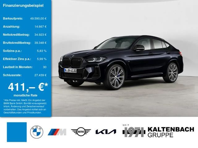 BMW X4 M 40i xDrive PANO AHK 360° LED STANDHZ NAVI 2023 Benzine
