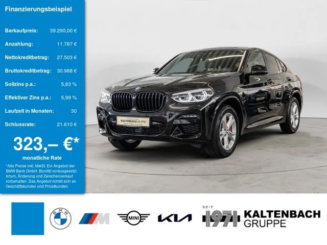 BMW X4 xDrive30d M-Sport PANO AHK HUD 360° LED 2021 Diesel