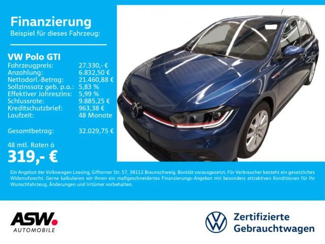 Volkswagen Polo GTI 2.0 TSI DSG LED Navi RFK VC PDC SHZ 2025 Benzine