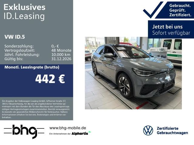 Volkswagen ID.5 Pro Performance 1-Gang-Autom. *KAMERA *MATR 2023 Elektrisch