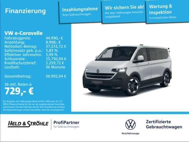 Volkswagen T7 Caravelle PanAmericana 218 PS AHK PANO 8S NAVI 2026 Elektrisch