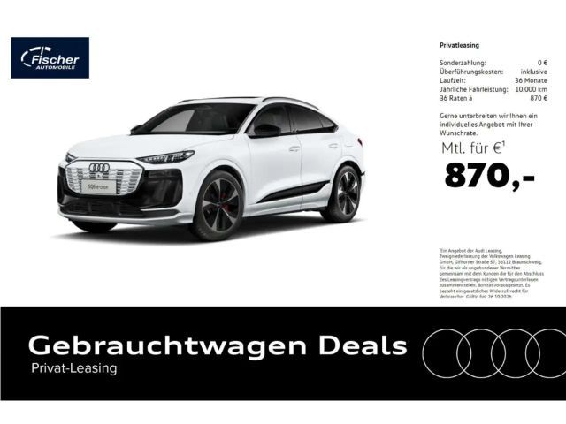 Audi SQ6 e-tron Sportback AHK/B&O/P-Dach/Bei.Dis/HUD 2025 Elektrisch