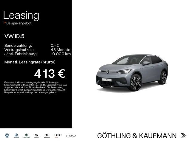 Volkswagen ID.5 Pro Performance*NAVI*WP*AHK*360*El.HECK*21Z 2023 Elektrisch