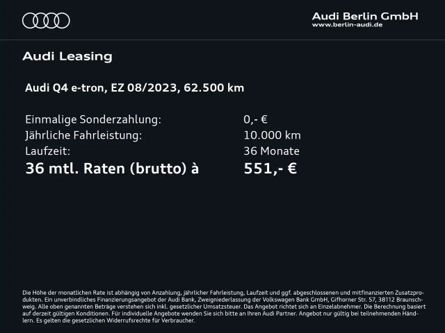 Audi Q4 e-tron