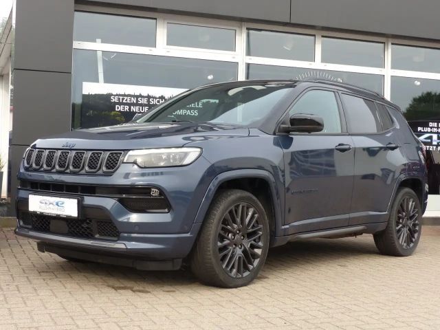 Jeep Compass S PHEV LED Navi Leder AHK 2021 Hybride / Benzine