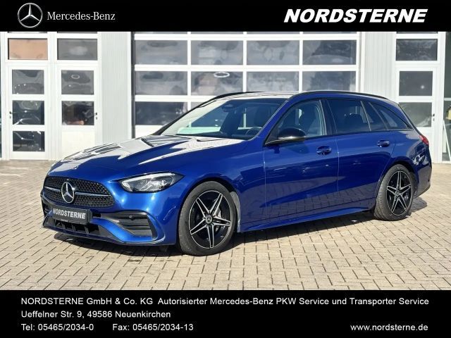 Mercedes-Benz C 300 d T AMG Line (EURO 6d) Pano.-Dach/LED/eFH. Park-Assist./Sportpaket/MF-Lenkrad/Sportsitze vorn 2022 Diesel