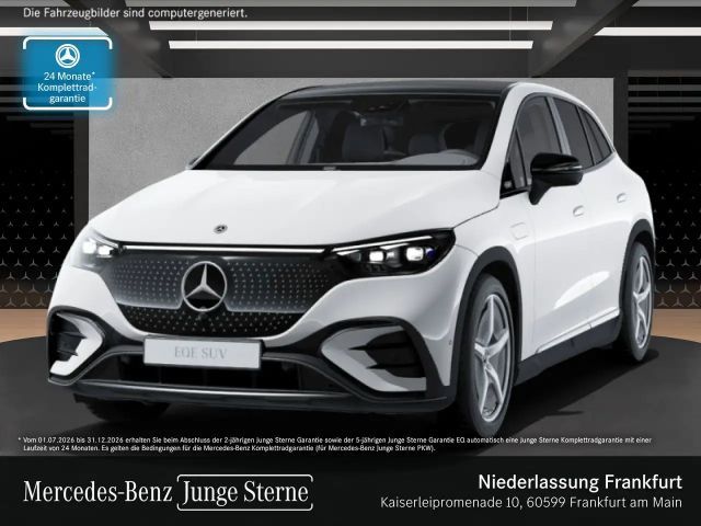 Mercedes-Benz EQE SUV EQE 350 4M AMG+NIGHT+PANO+360+AHK+BURMESTER+TV 2024 Elektrisch