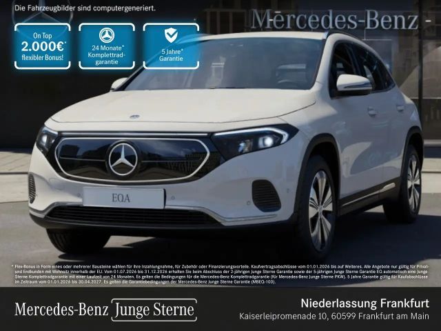 Mercedes-Benz EQA 300 4M PROG+ADVANCED+AHK+KAMERA+MEMORY+SPUR 2023 Elektrisch