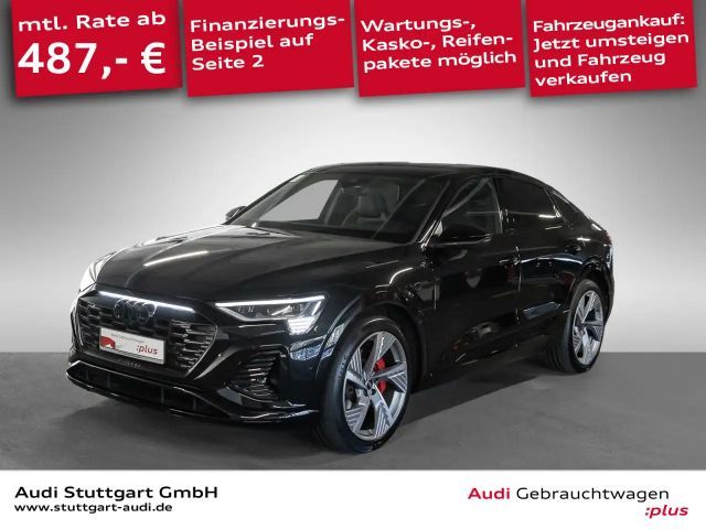 Audi Q8 e-tron 55 S line edition quattro Pano AHK B&O 2023 Elektrisch