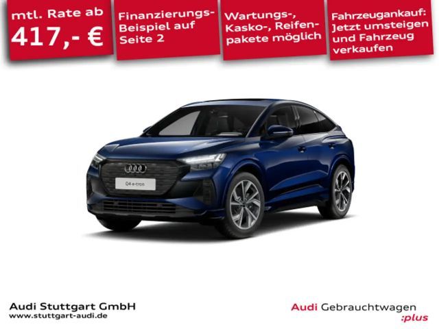 Audi Q4 e-tron Sportback 40 S line Matrix Pano ACC 2023 Elektrisch