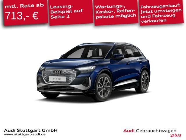 Audi Q4 e-tron 45 quattro S line Matrix Pano Head Up 2023 Elektrisch