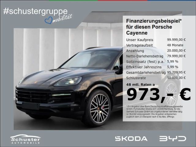Porsche Cayenne S eHyb*AHK Panodach 360°Ka el.Sitze+Heck 2025 Hybride / Benzine