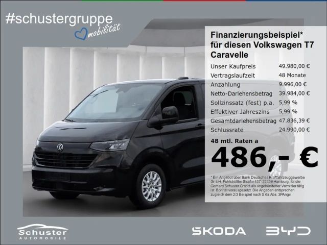 Volkswagen T7 Caravelle LR Life 9-Sitze TDI*DSG Tempo R-Kam 2026 Diesel