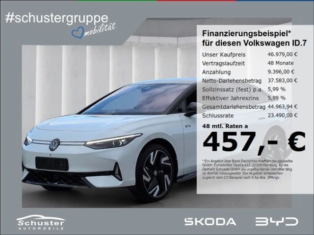 Volkswagen ID.7 GTX 4Mot*AHK Panodach 360°Ka HeadUp DCC 21* 2025 Elektrisch