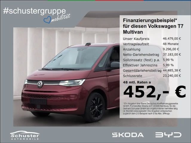 Volkswagen T7 Multivan 2.0TSI*Panodach StndHzg Harm/Kar AHK 2025 Benzine