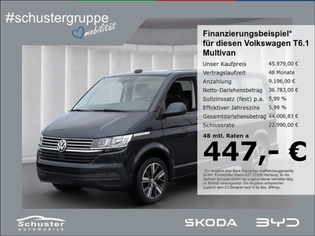 Volkswagen T6.1 Multivan 4Mot 204PS*StandHzg AHK ACC R-Kam 2022 Diesel