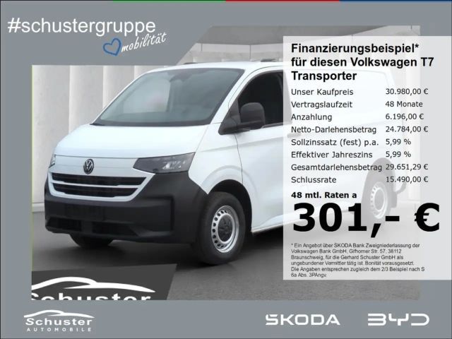 Volkswagen T7 Transporter Kasten KR TDI*LED Tempo PDC Klima 2026 Diesel