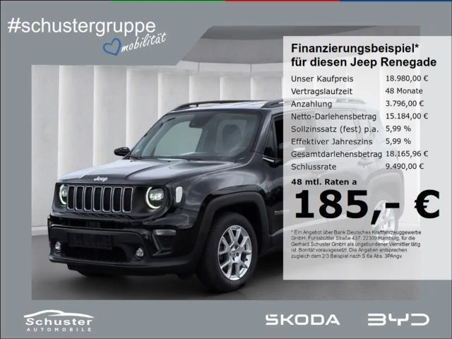 Jeep Renegade Longitude 1.5 MHyb*Autom ACC LED R-Kam 2024 Benzine