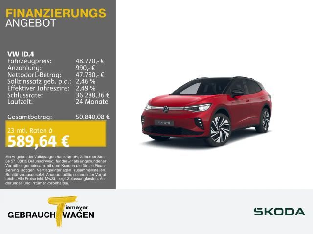 Volkswagen ID.4 GTX PANO LM21 AHK H/K 2026 Elektrisch