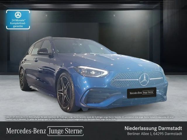 Mercedes-Benz C 300 T 4M AMG+NIGHT+PANO+360+AHK+BURMESTER+TOTW 2025 Benzine