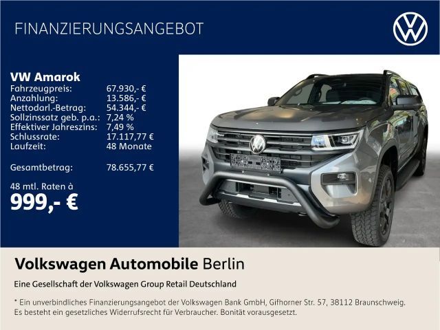 Volkswagen Amarok Style DC 177 kW 3.0 TDI 4Motion p ermanen 2026 Diesel