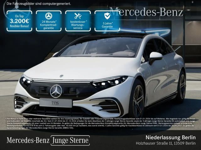 Mercedes-Benz EQS 580 4Matic AMG Fondent Airmat Pano Burmester 2025 Elektrisch