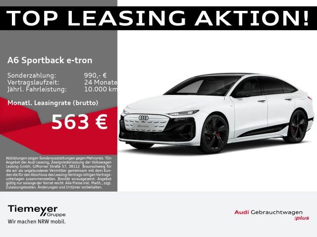 Audi A6 e-tron A6 e-tron Sportback 2x S LINE LUFT AHK PANO LM21 2026 Elektrisch