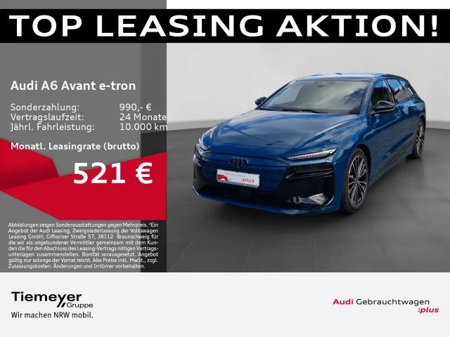 Audi A6 e-tron 2x S LINE PANO LEDER BuO LUFT 2026 Elektrisch