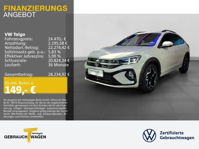 Volkswagen Taigo 1.0 TSI DSG R-LINE REAR VIEW NAVI LED KLIM 2025 Benzine