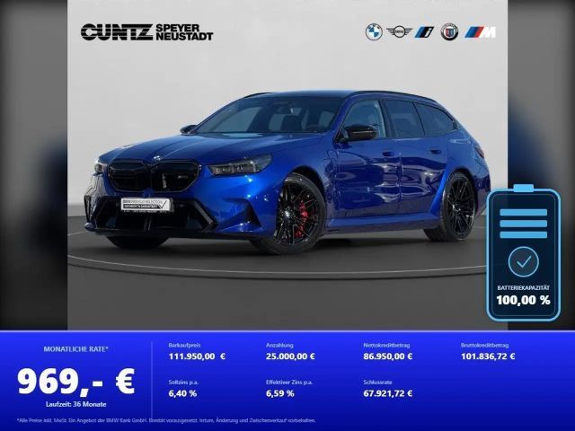 BMW M5 Touring  Anhängerk. 360° Kamera B/W HiFi Driving A 2025 Hybride / Benzine