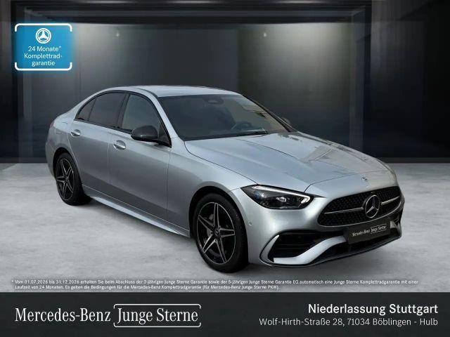 Mercedes-Benz C 300 e 4M AMG+NIGHT+AHK+KAMERA+TOTW+KEYLESS+9G 2022 Hybride / Benzine