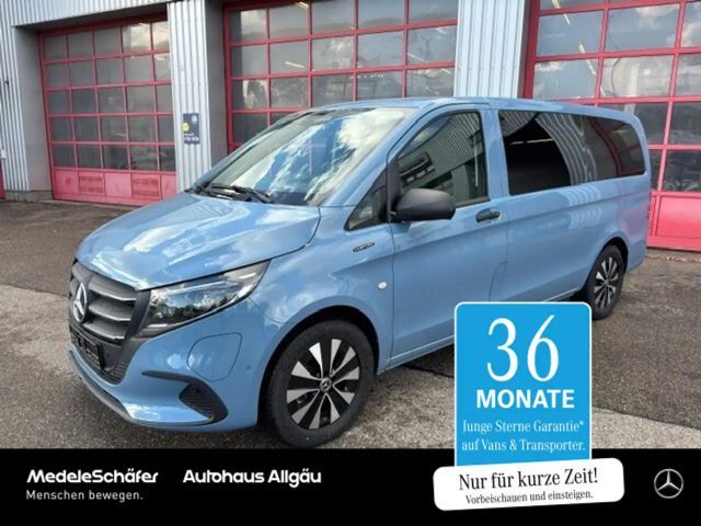 Mercedes-Benz Vito 129 Tourer PRO Lang 90kWh ROLLSTUHL RAMPE Chrom Interieur-Paket/Dist/Sitzh/Temp/Klima/Zusatzhz./Tel/Lederlenkrad 2024 Elektrisch