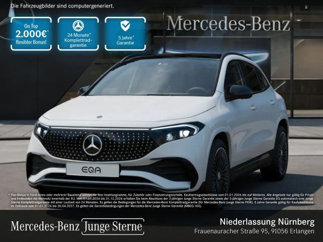 Mercedes-Benz EQA 300 4M AMG+NIGHT+ADVANCED+PANO+360+MEMORY+HUD 2024 Elektrisch