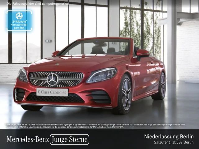 Mercedes-Benz C 400 Cabrio 4M AMG+MULTIBEAM+KAMERA+SPUR+TOTW+9G 2022 Benzine