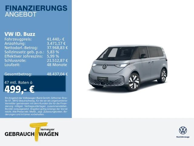 Volkswagen ID. Buzz ID.Buzz PRO LED KLIMA VIRTUAL LM19 2024 Elektrisch