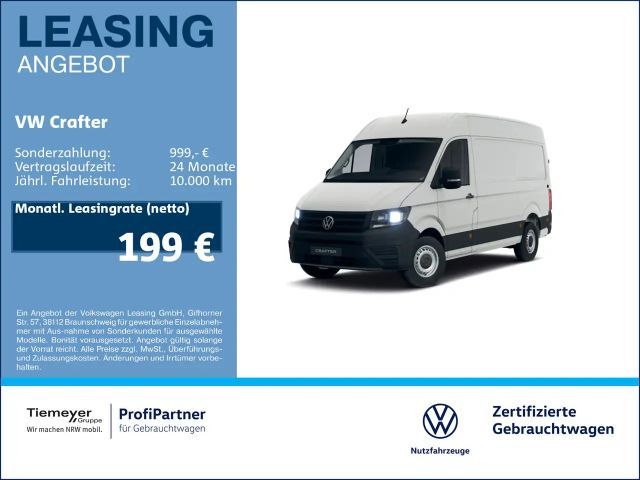 Volkswagen Crafter 35 Kasten MR HD 3-SITZE NAVI KAMERA AHK 2026 Diesel