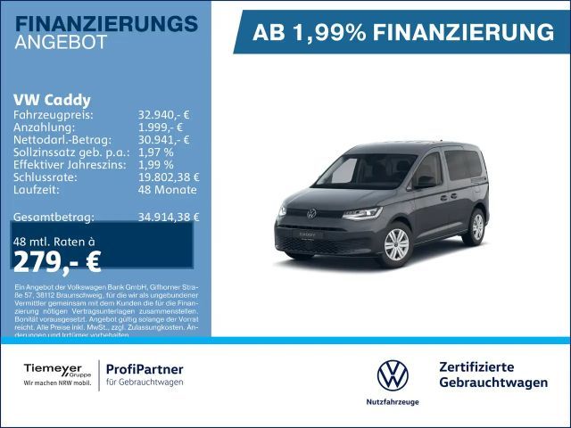 Volkswagen Caddy HYBRID LED NAVI KAMERA SITZHZG 2025 Hybride / Benzine