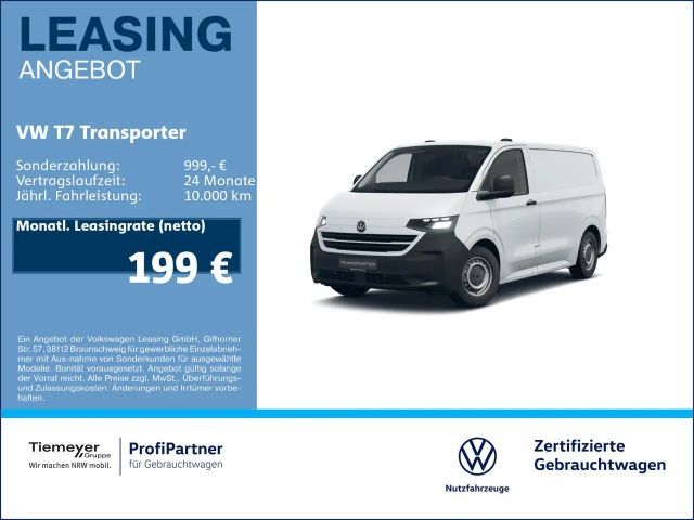 Volkswagen T7 Transporter Kasten 3-SITZE ALLWETTER KAMERA 2025 Diesel